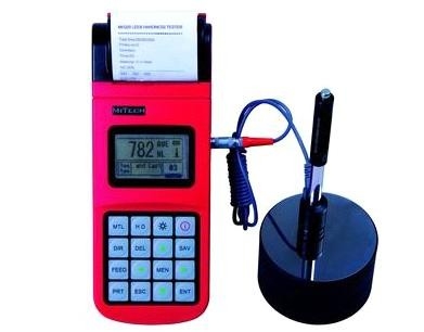 メニュー操作の携帯用 Leeb の硬度のテスター MH320 5 の種類の言語